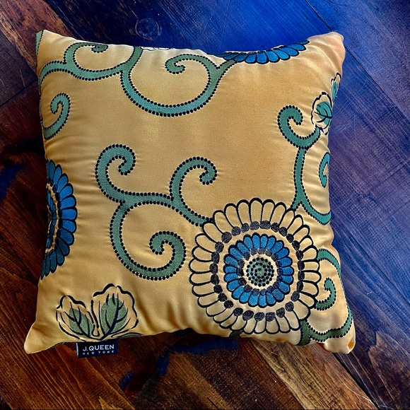 J.Queen NY Square Throw Pillow - Picture 2 of 4